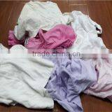 Mixed white and colour T-shirt rag