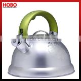2.5L Stainless Steel Spraying Decoration Whistling Kettle Tea Kettle