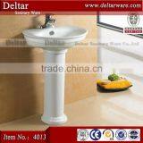 Chaozhou Porcelain Basin With Floor, Wash Basin With Stand for Sale, Basin Pedestal in Top Quality thumbnail-1