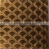 5mm thickness phantom 3d glass wall decorative panels