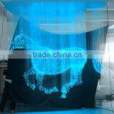 RGB Color Mess & DMX 512 Acrylic Fiber Optic Crystal Chandelier thumbnail-5