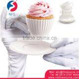 4pcs Easy Cleaning Bakeware Banana Cup Silicone Cake Mould