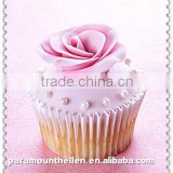 Hot sell tulip lotus type food grade wrapper paper baking cup muffin cases cupcake liner for christmas