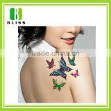 Waterproof Skin Safe Stickers Body Paint Decoration Gradient Design Sexy Rainbow Temporary Tattoo thumbnail-3