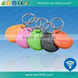 Custom Logo Printing ISO15693 Key Tag / RFID Keyring / RFID Keychain thumbnail-3
