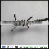 Barbed Wire Burglar 12 Gauge Galvanized Barbed Wire Barbed Wire Reel thumbnail-1
