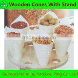 Disposable Craft Wood Cones thumbnail-2