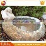 Stone Decorative Hand Carve Bird Carving Water Bowl thumbnail-1