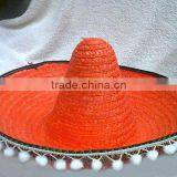 Hot Sale Custom Summer Mexico Straw Hat thumbnail-3