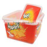 3.5L IML Plastic Cookie Box /Biscuit Container,Certificate Pet Food Containers thumbnail-3