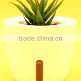 Easygrow Double Pot Self-watering Flower Pot With Water Level Window thumbnail-1