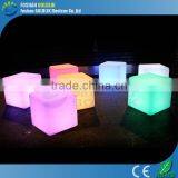 WIFI Control Waterproof Cube Furniture Illuminated Light Cube Seat thumbnail-1
