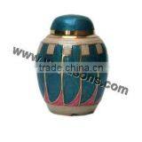 Home Use Metal Urns | Home Decorative Urns | Metal Cremation Urn | Sheet Bronze Cremation Urns thumbnail-1