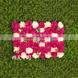 SJ0060011 2017 Hot Sale Artificial Fabric Flower Texture Wall for Weeding thumbnail-1