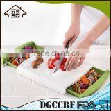 Food Grade Plastic Chopping and Clear Cutting Board,Plastic Chopping Board With Drawer thumbnail-2