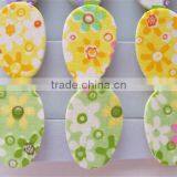 2017 Colourful Easter Egg Wooden Peg Ornaments Fabric Easter Decorations Made in China