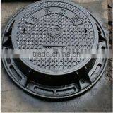 Round Square Ductile Cast Iron Manhole Cover With Frame thumbnail-1