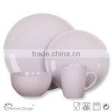 Ceramic 16pcs One Color Simple Design Dinnerware Set thumbnail-1