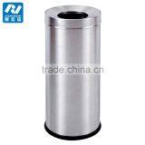 Stainless Steel Trash Bin With Ashtray thumbnail-5