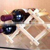Wooden Wine Bottle Stand-creative Wooden Rack thumbnail-6