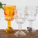 New Style Wholesale 550ml LED Acrylic Drinkware Skull Plastic Cup Mug Halloween Decorations thumbnail-2