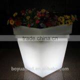 Plastic Material Led Flower Pot With IR Remote Control, Plastic Big Outdoor Led Flower Pots thumbnail-2