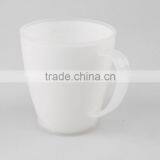 PP White Hotsale Plastic Drinking Double Wall Cup