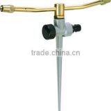 2-arm Swivel Irrigation Sprinkler Metal Sprinkler With Zinc Spike thumbnail-1