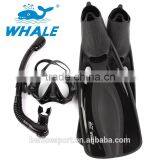 adult scuba dive mask snorkel set