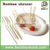 Safe Fruit Pick Roating Wooden Bbq Bamboo Skewer thumbnail-5