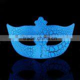 Hard PVC Plastic Venice Crack Mask Popular Carnival Mask thumbnail-2
