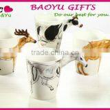 Creative Painting 3d Mug Ceramic Coffee Cup & Ceramic Mug Cup thumbnail-3