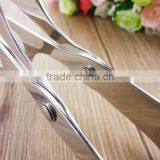 OEM Logo Cooking Tools Utensils 10inch Stainless Steel Kitchen Scissor Tongs , Bbq Scissor Tongs thumbnail-5