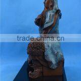 Bronze Artwork/Bronze Decoration/Guan Yu/China Style Bronze/Bronze Sculpture thumbnail-3