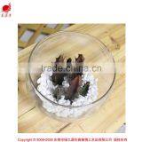 Artificial Mini Succulents Artificial Succulent Plants for Indoor Decoration Bonsai Potted Small Preserved Plant thumbnail-1