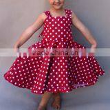 Baby Girl Frock Design Clothes Pictures Names Polka Dot Party Dresses HSD2473 thumbnail-1