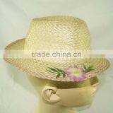 Fashion Women Summer Beach Hat Flat Brim Designer thumbnail-3