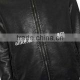ALIKE Men pu Jacket Bomber pu Jacket thumbnail-4
