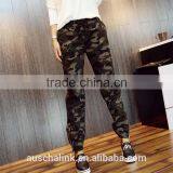 Outdoor Fashion Urban Women Motorcycle Camo Pants thumbnail-4