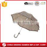 Wholesale 2017 Lady Custom Promotional Straight Umbrella With Lace thumbnail-1