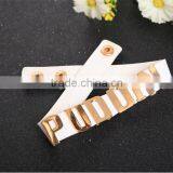 New Fashion Puddin Choker Collar Necklace Leather Women Choker Necklace