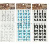 Diy Monogram Acrylic Rhinestone Alphabet Letter Sticker Decorative Sticker thumbnail-6
