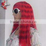 Fascinating Charming Halloween Synthetic Women Cosplay Party Long Straight Wig Full Hair Wigs thumbnail-4