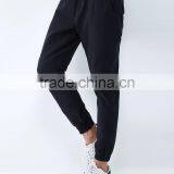 Black Plain Stylish Drop Crotch Joggers thumbnail-2