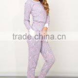Sleep Over Leopard Adult Pajama Whole in Set thumbnail-3