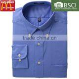 Wholesale High Quality Light Purple Dress Mens Shirt thumbnail-6