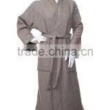 100% Premium Cotton Quick Dry Unisex Waffle Weave Bath Robe thumbnail-3