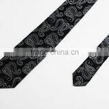 Top Grade Nature Silk Cashew Pattern Standard Size Woven Necktie thumbnail-2