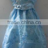 2016 Instyles Blue Elsa Costume Costplay Party Princess Girls Dresses Age 6-7 thumbnail-1