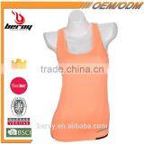 Custom Sport/gym/running/yoga Dry Fit Tank Top,women Sexy Clothing Sleevless Latest Vest Top With Low MOQ thumbnail-3